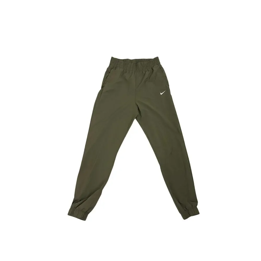 Nike Dri-FIT One Joggers Green Woven Athletics Training Pants Color Youth Large
